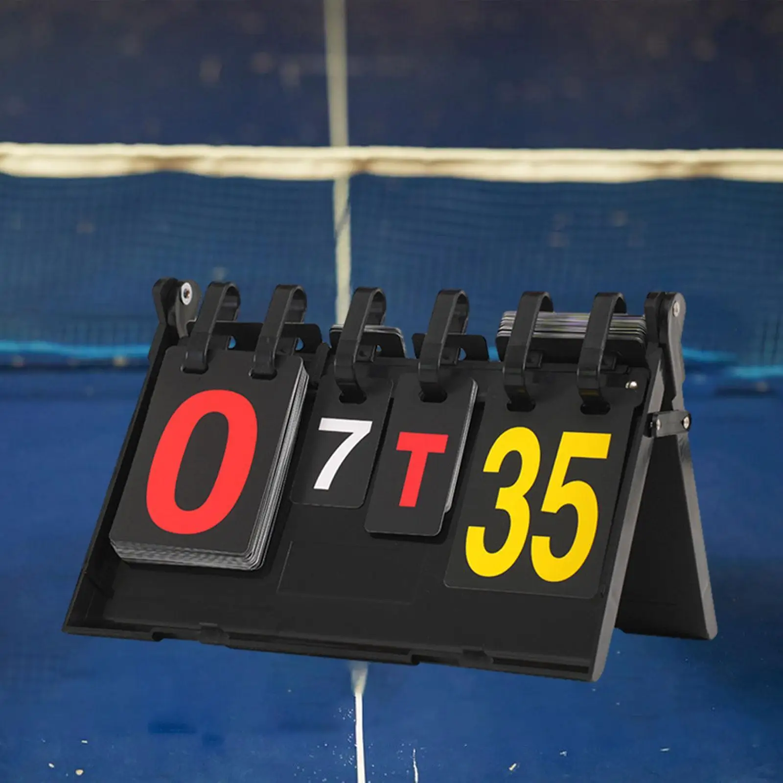 โต๊ะกระดานคะแนน Scorekeeper Score Keeper กีฬาแบบพกพากระดานคะแนนสําหรับฟุตบอลเบสบอลกีฬากลางแจ้งในร่ม