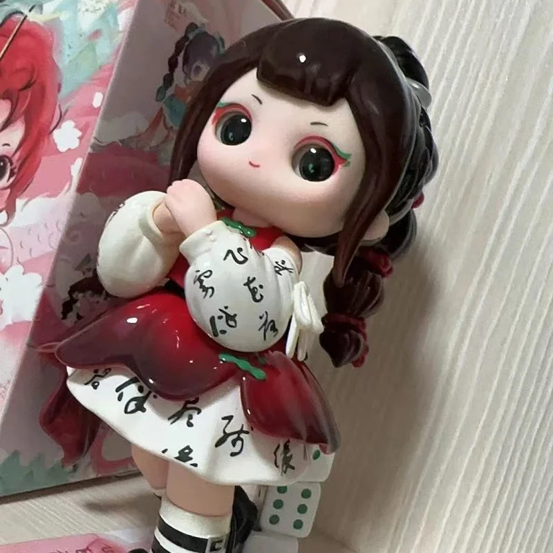 

Ziyuli Pear Four Generations Into The Painting Like A Dream Chinese Romance Series Blind Box Action Figures Cartoon Decor Toys