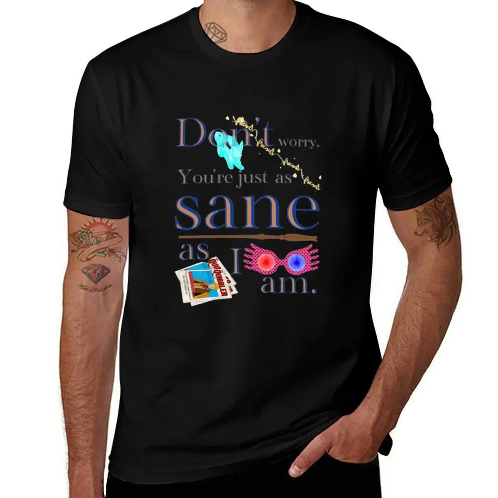 

Just as Sane T-Shirt basketball graphic tees luxury t-shirt luxury clothing labubu luxury clothes men