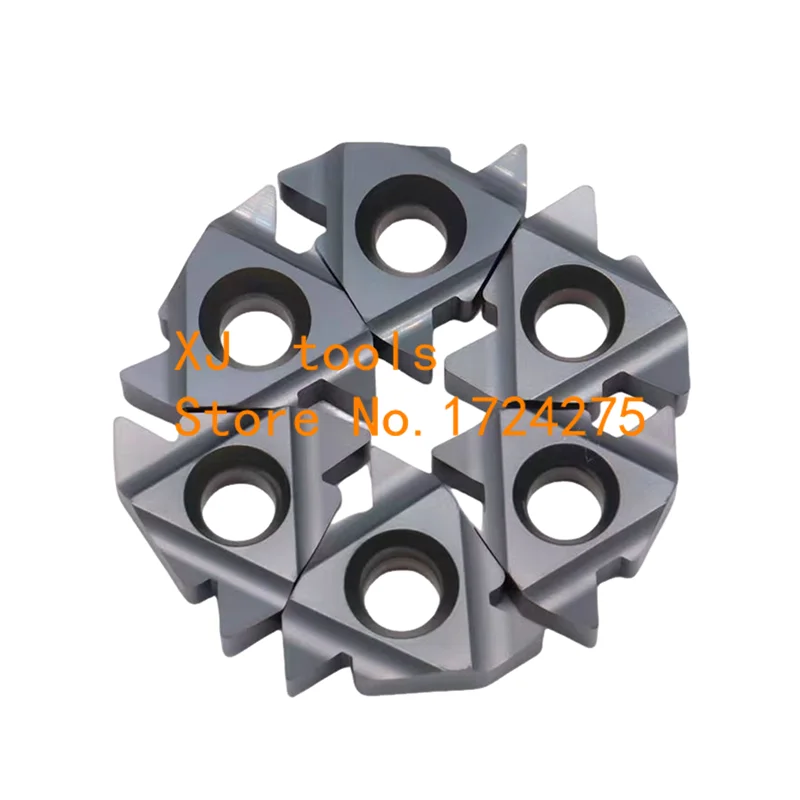 

NEW 16ER 11BSPT 14BSPT 19BSPT 16IR 11 14BSPT 19BSPT Indexable alloy Carbide Threading Lathe Inserts for Threaded Lathe Holder