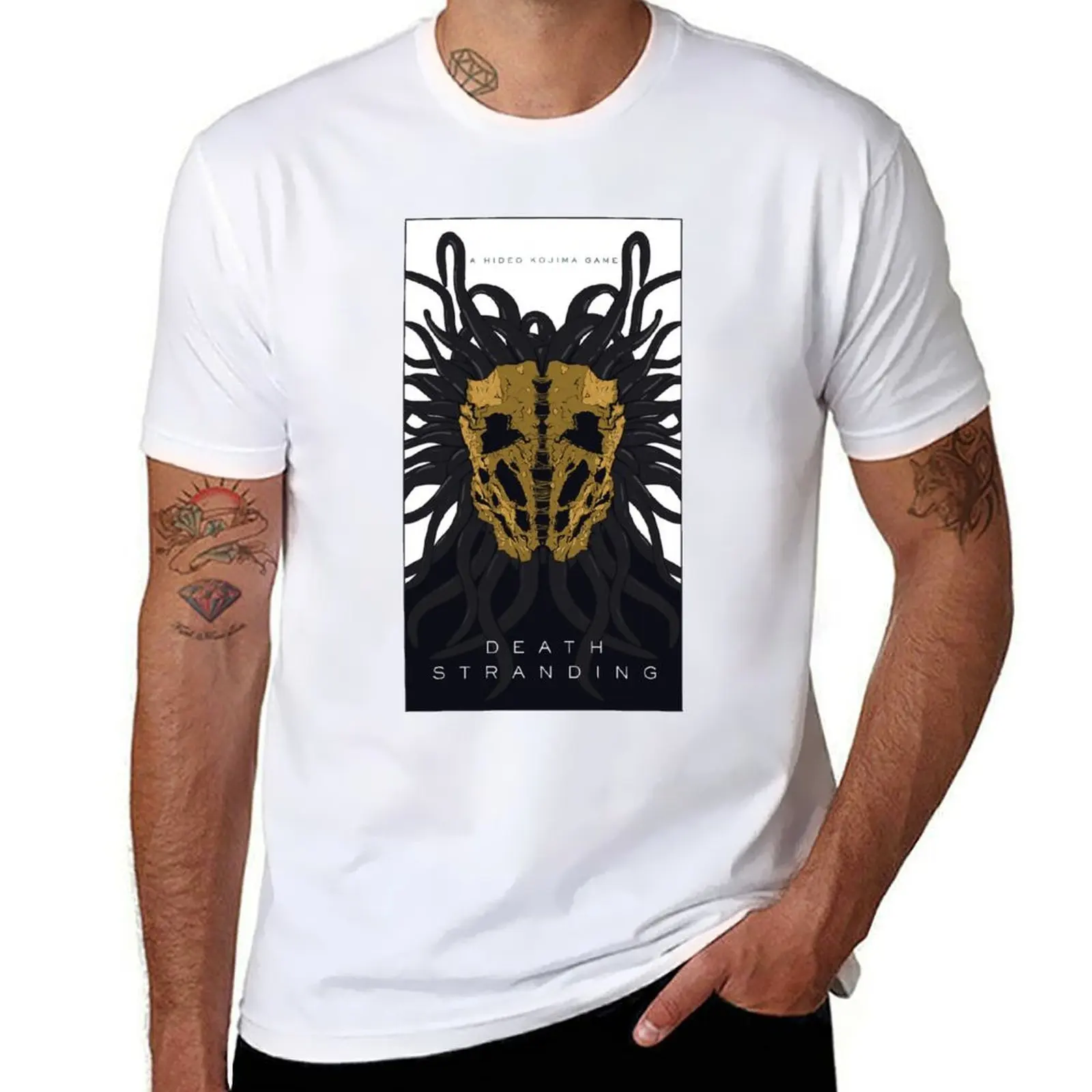 

Death Stranding - 4th trailer creature T-shirt kawaii clothes boys animal print T-shirt men