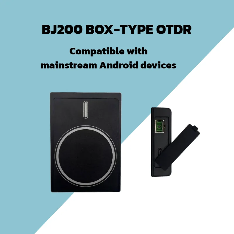 Box-Type OTDR BJ200 Single-Wave OTDR Live Fiber Test 20dB Dead Zone 1.5m/4.5m Ideal for FTTH and Fiber Optic Installation
