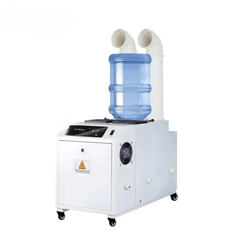 for Greenhouse Textile Factory Electric Power New9KG/H Large Cool Mist Ultrasonic Fogger Popular Industrial Humidifier