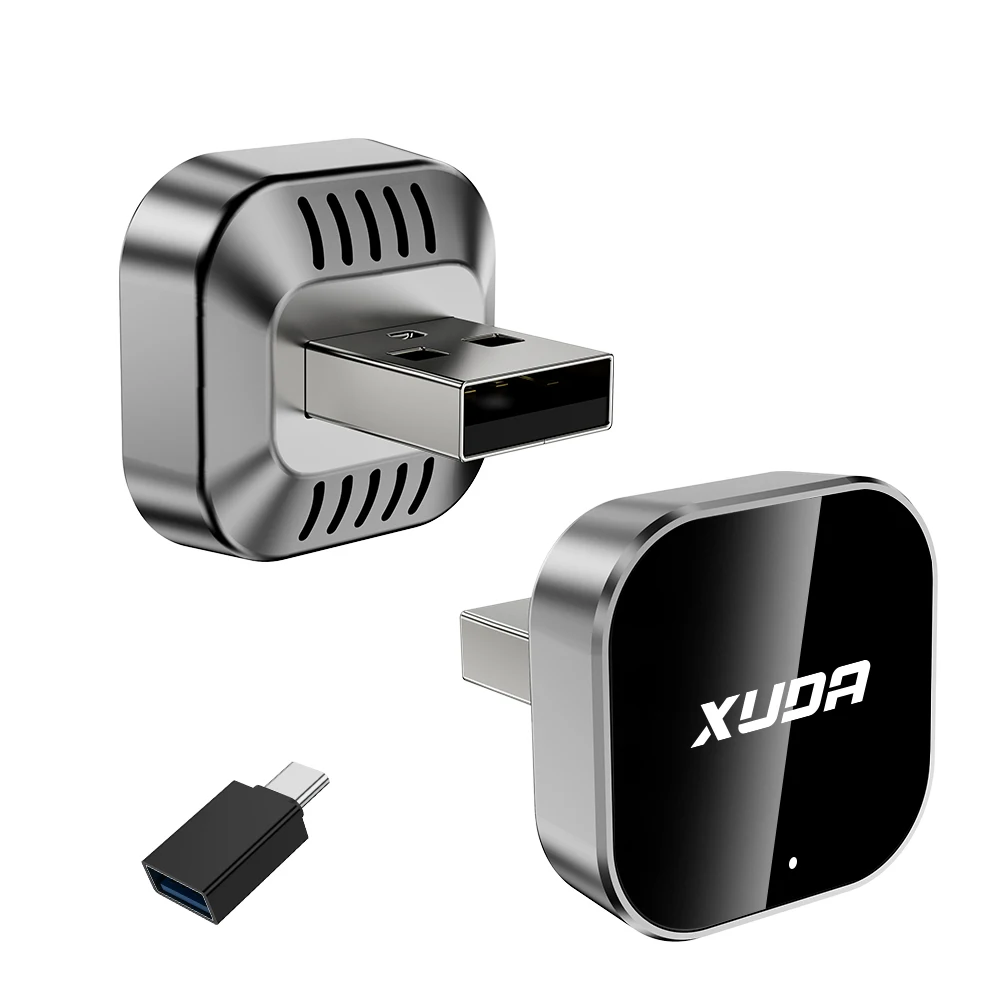 2-in-1 Wireless CarPlay Dongle, Wireless Android Auto Adapter, AI Smart Box, intelligente Autosysteme für Autos mit kabelgebundenem CarPlay
