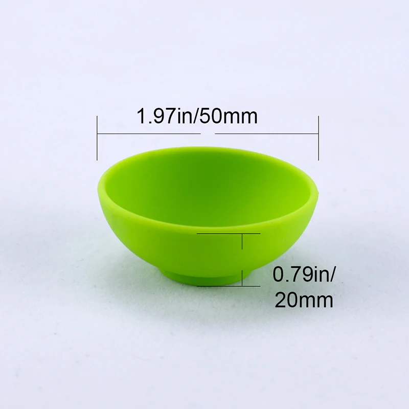 1pc Mini Silicone Bowls, Tobacco Silicone Bowl, Multicolored Pinch Bowls, Reusable Snack Bowls, Silicone Condiment Bowls