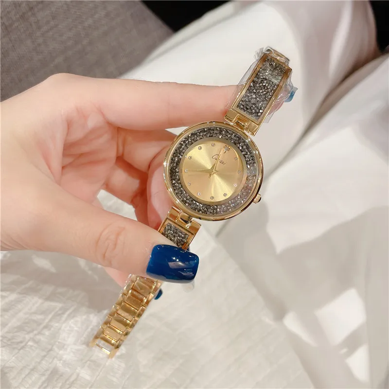 Женские часы, элегантные модные оригинальные кварцевые часы для Laides, водонепроницаемые, из нержавеющей стали, простая роскошная повседневная одежда A238