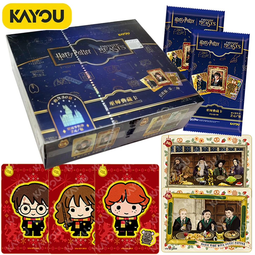 

New Original Kayou Harry Potter Limited Card Fantasy Movie High Quality Card Children's Collection Birthday Gifts Desktop Toys