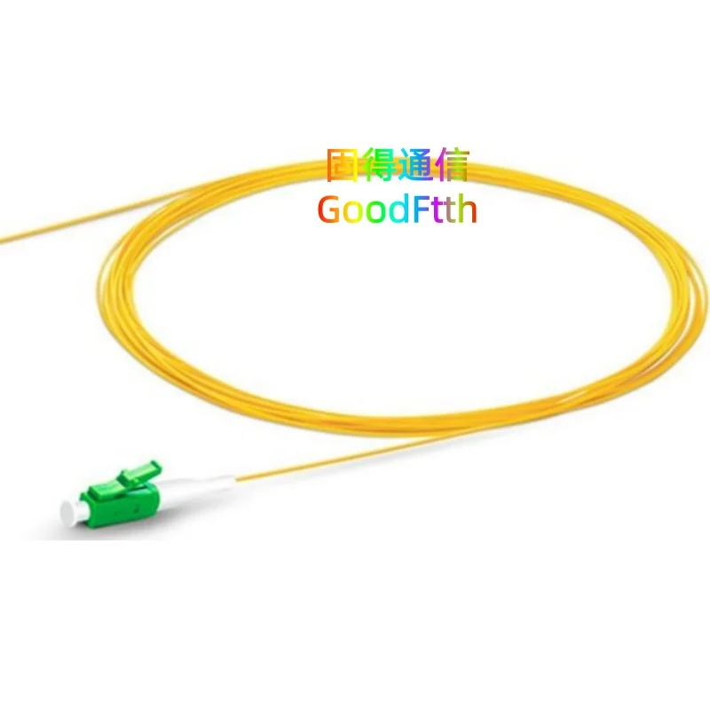 Fiber Pigtail LC APC SM G652D G657A1 G657A2 Simplex 0.9mm 10PCS/Lot GoodFtth