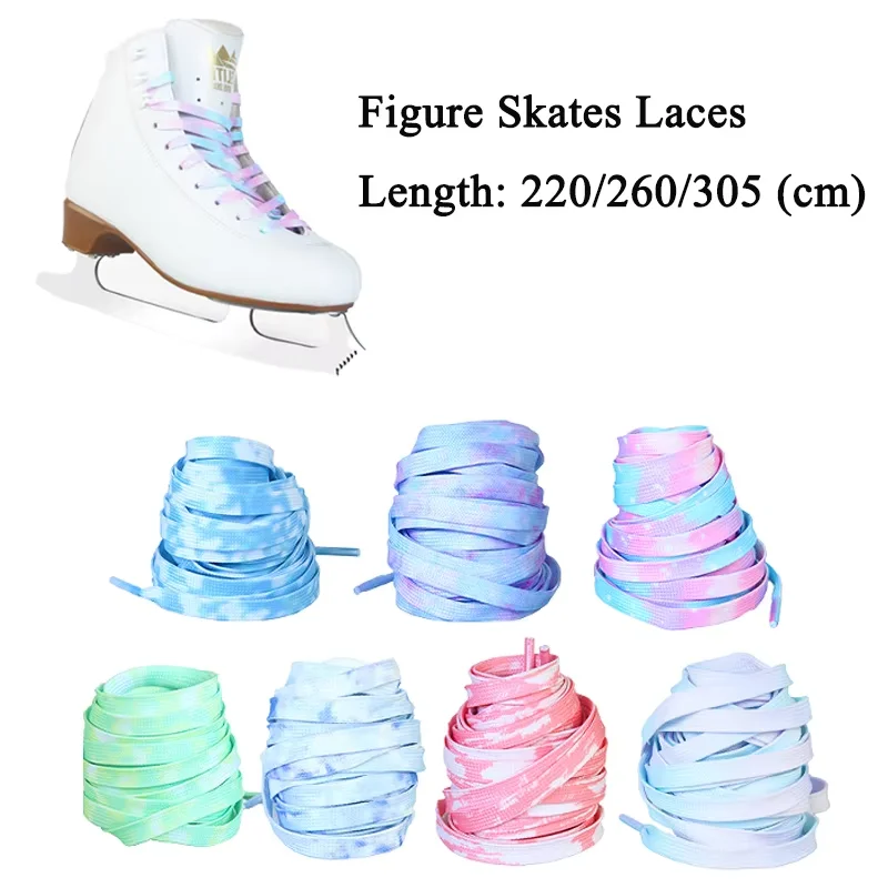 

220/260/305cm Figure Skates Special Shoe Laces Multicolor Durable Ice Hockey Shoes Shoelaces Skate Shoes Accessories 1 Pair