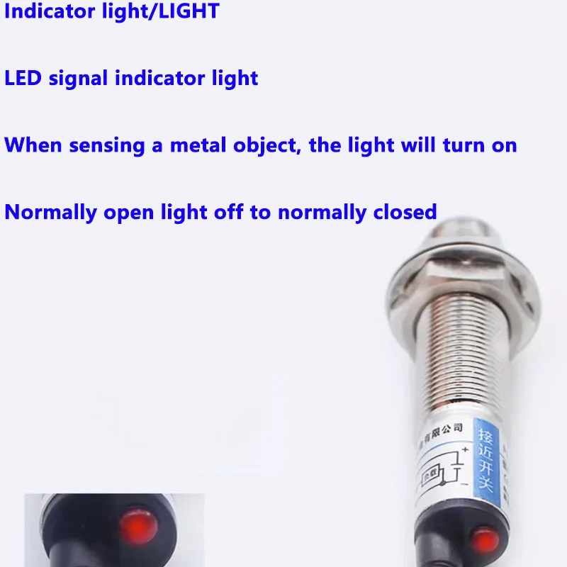 Approach Sensor LJ12A3-2-Z/BX LJ12A3-2-Z/BY inductive proximity sensor switch M12 4mm DC 6-36V NO NC NPN PNP