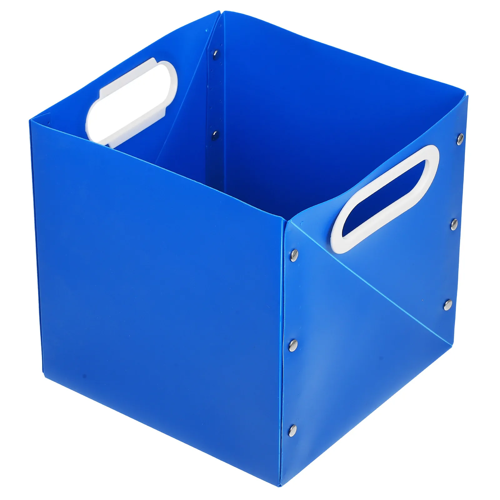 

Foldable Organizer Storage Box Compact Multifunctional Desktop File Holder Storage Container Office Desk Stationery Organizer