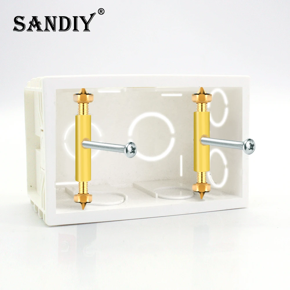 Wall Box Repair Tool Electrical Light Switch Socket Junction Bottom Boxes Repairer 118 Cassette Embedded Insulation Support Rod