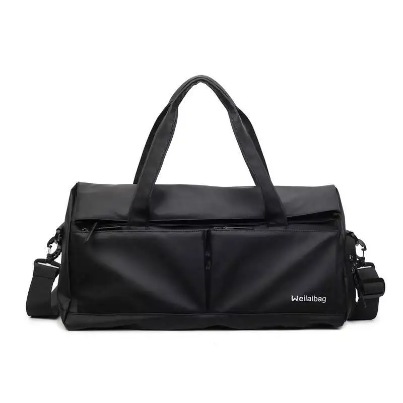 حقيبة سفر ذات سعة كبيرة تحجب الألوان، حقيبة كتف أنيقة متعددة الوظائف مقاومة للماء، حقيبة رياضية كاجوال عصرية للجنسين #5