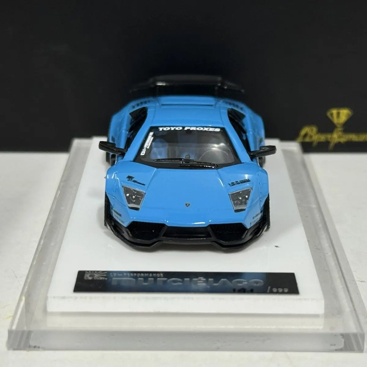 Diecast modelo de carro onemodel 1/64 lamborghini 670 carro modei bat carro esportivo modificado de corpo largo veículos de jogo caixa original