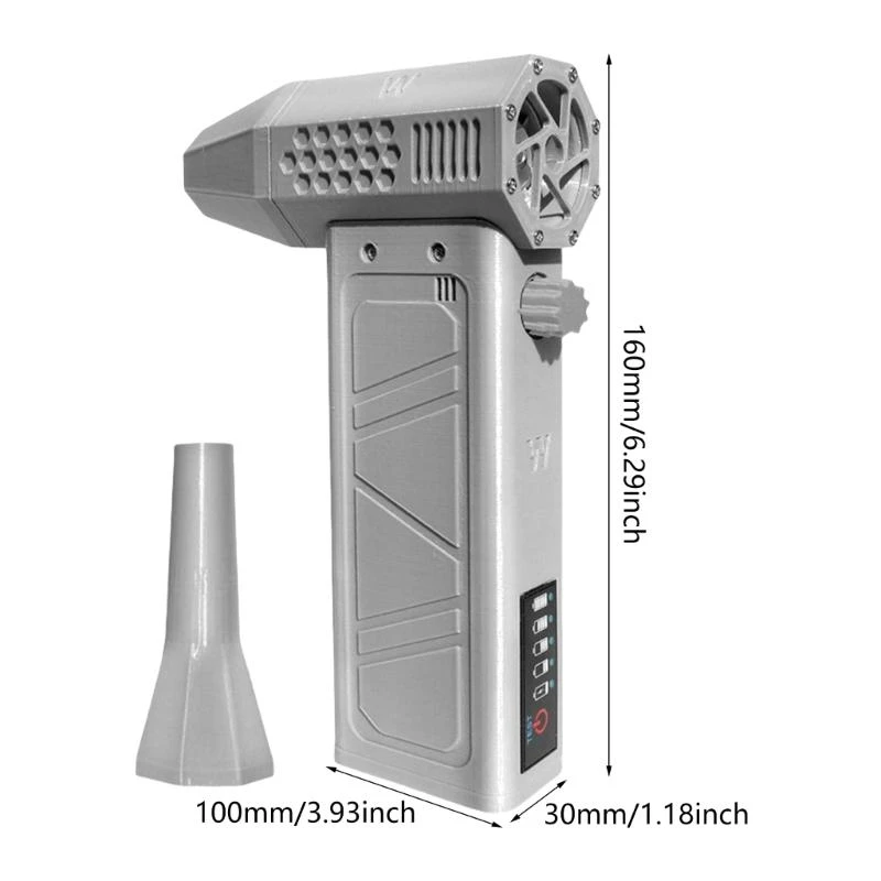140000 tr / min à jet vendeur séchoir à cheveux jet sèche-cheveux puissant ventilateur sans fil.