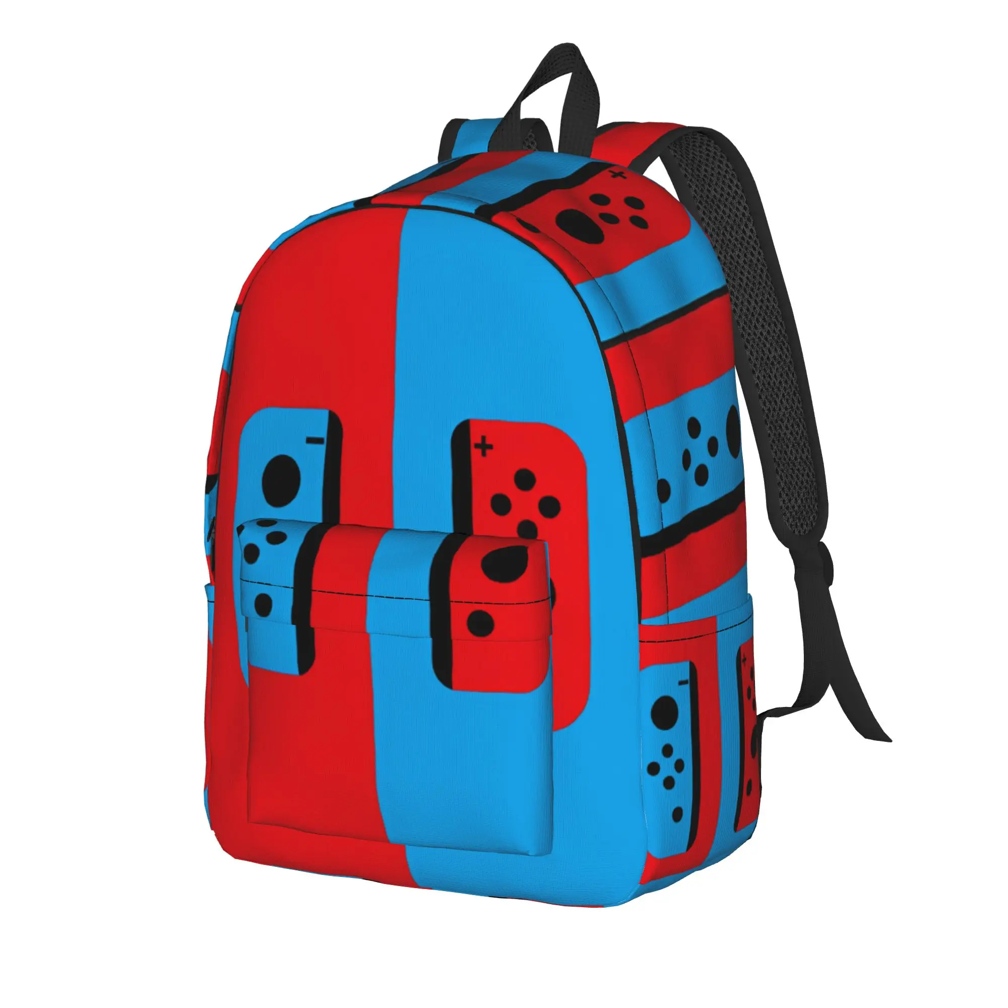 Games Console Backpack Teen  Lightweight Backpacks Polyester Casual High School Bags Outdoor Style Colorful Rucksack