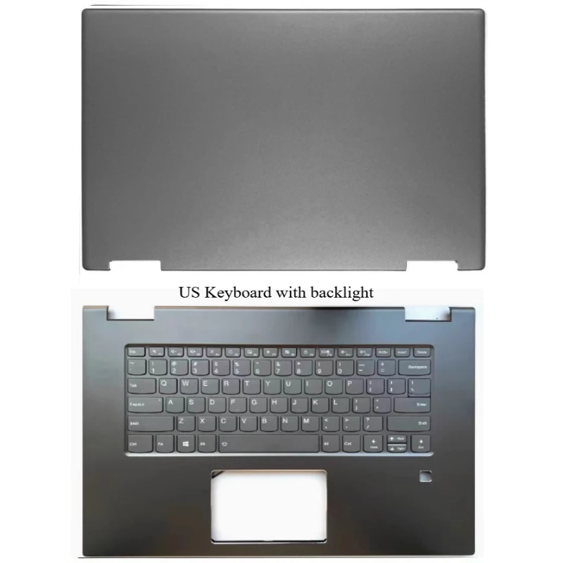 NEW For Yoga 720-15 720-15IKB Laptops Computer Case Laptop LCD Back Cover/Hinges/Palmrest/Bottom Case AM1U000110