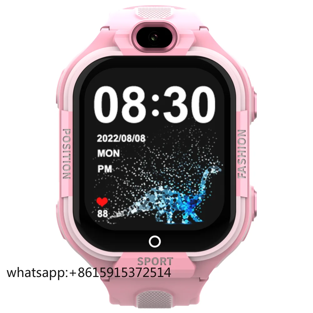 ساعة TLCRETE للأطفال بنظام تحديد المواقع KT35 1 + 8 جيجابايت حجم الذاكرة إصدار ESIM متوفر منتج جديد 4G Calling Setracker App Smartwatch #4