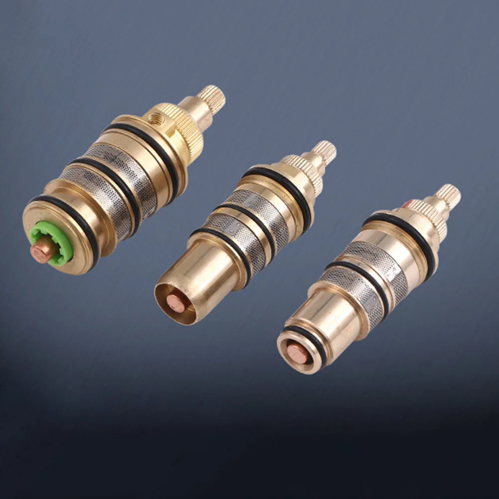 

Gold Thermostatic Cartridge Shower Temperature Control Temperature Range 20 - 50 Degrees Celsius Effective Growth Good Stability