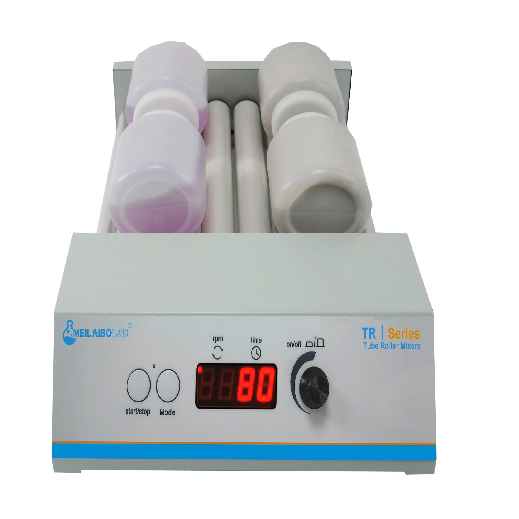 Tube Roller Mixer 80rpm MTR6D Blood Sample Rotator Horizontal shaker with Timer for Lab Ink Roller  Paint Tumbler, Coating Aging