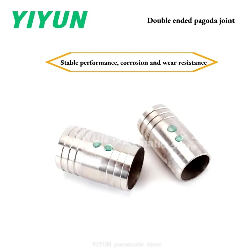 304 Stainless steel joint Double ended pagoda 6 8 10 12 13 14 15 16 17 18 19 20 21 22 24 25 26 28 30 32 34 37 41x 50 55 60 65