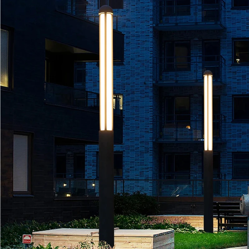 Outdoor courtyard lamp Garden Light Villa high pole lamp landscape lamp post Park LED Waterproof lighting street lamp