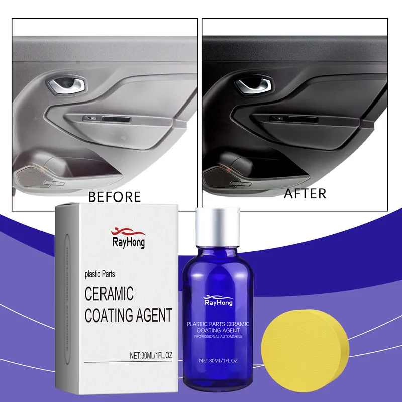 

Plastic Agent Cleaner Car Interior Seat Cleaning Stain Removal Renovation Maintenance Refresh Car Plastic Interior