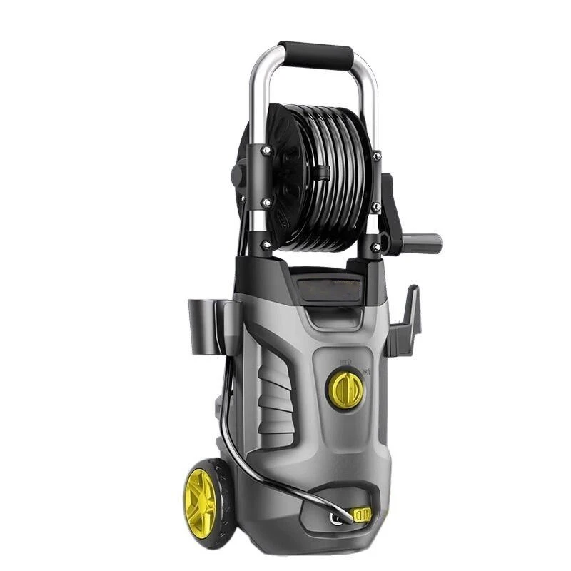 

130Bar High Pressure Washer 1800W Built-in Reel & 220V Home Use Powerful Car/Patio Cleaning for Efficient Water Saving​