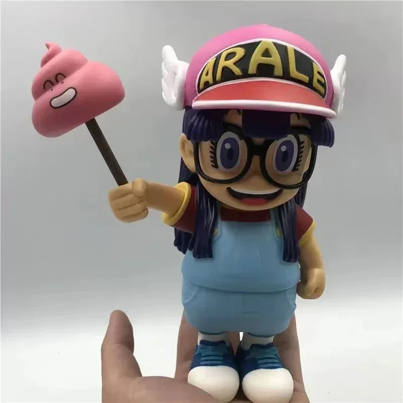 20 cm Arale Dr. Slump Anime Figur Statuette GK Harz Figur Modell Wohnkultur Zimmer Zubehör Dekoration Puppe Kinder Spielzeug geschenk