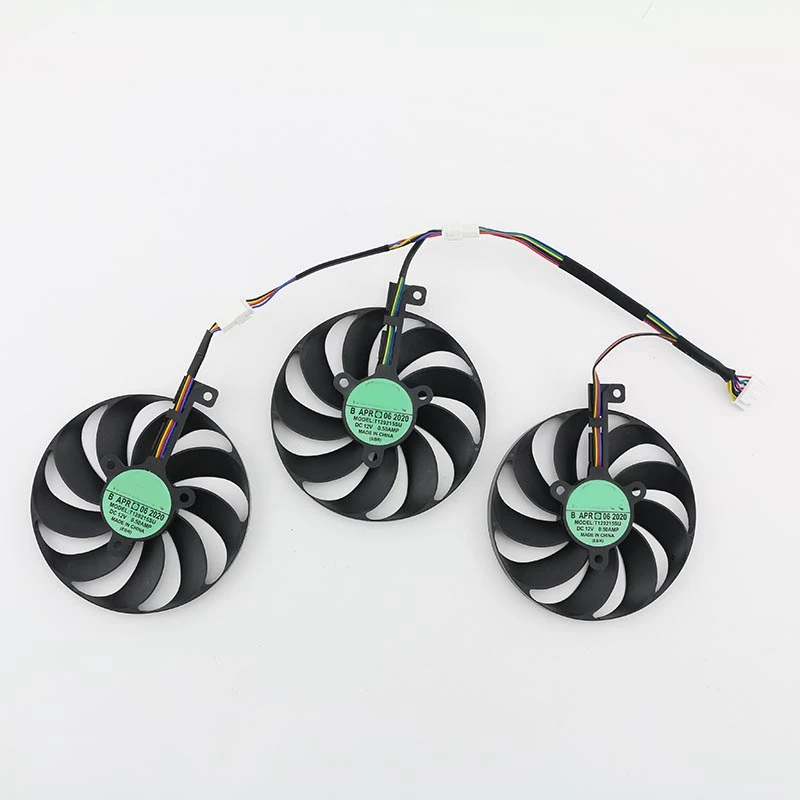 85 мм T129215SU для вентиляторов ASUS RTX2070 ROG STRIX-Geforce RTX 2060 Super 2080 Ti или RX 5600 XT RX 5700XT