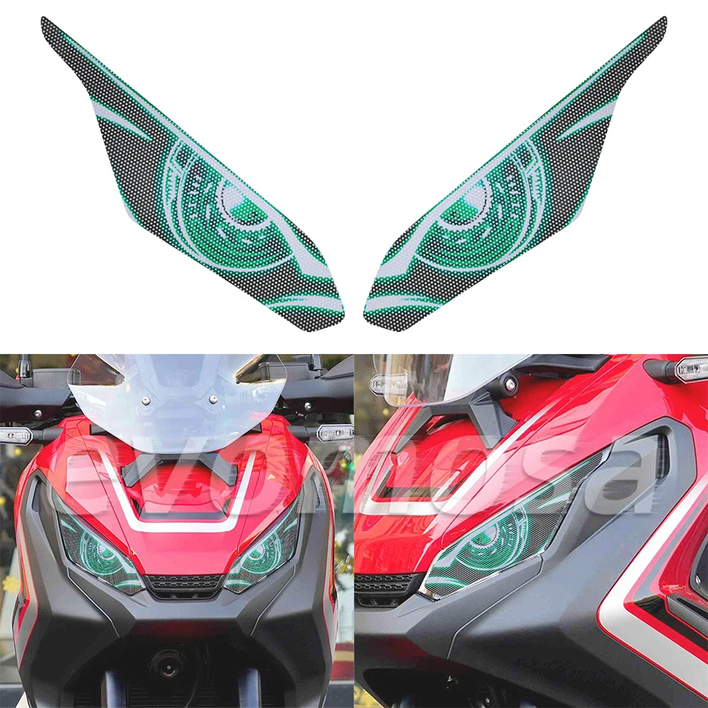 For Honda XADV 750 X-ADV750 XADV750 xadv750 2017 2018 2019 Motorcycle 3D Front Fairing Headlight Sticker Guard Sticker