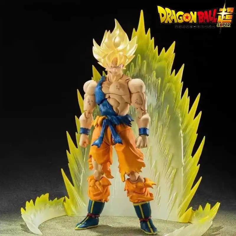 

Dragon Ball Z Son Goku Anime Figure Goku War Damage Super Saiya Action Figures Statue Model Toy Christmas Gifts