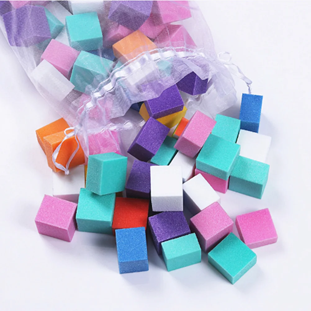 

1 Bag Colorful Nail Sponge Files Manicure Nail Polisher for Smooth and Shiny Nails nail file nail shiner