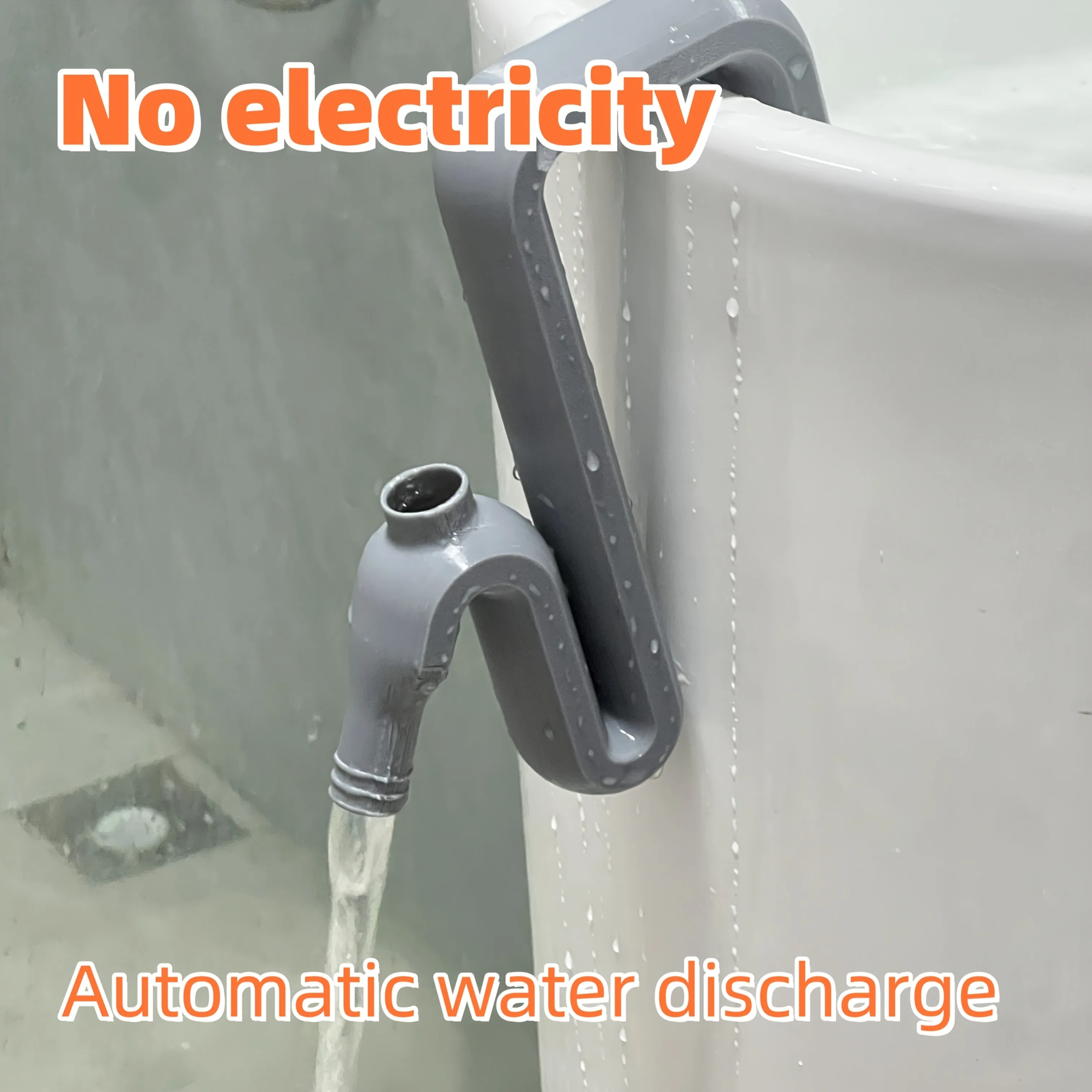 مجموعة خرطوم سيفون ذاتية التحضير لتحويل مياه العواصف وحلول الأنابيب الفائضة - أداة تصريف وتعبئة أوتوماتيكية سهلة.