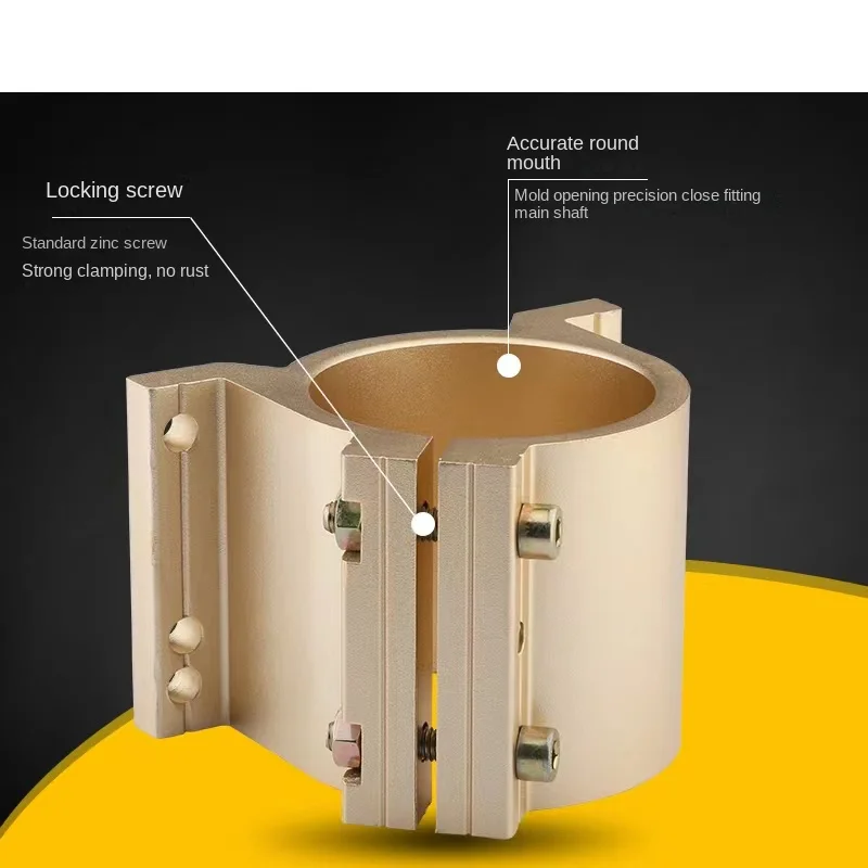 Engraving Machine Spindle Motor Fixture Diameter 65mm 80mm Holding Seat Multi-head Machine Embossing Machine Spindle Fixed Seat