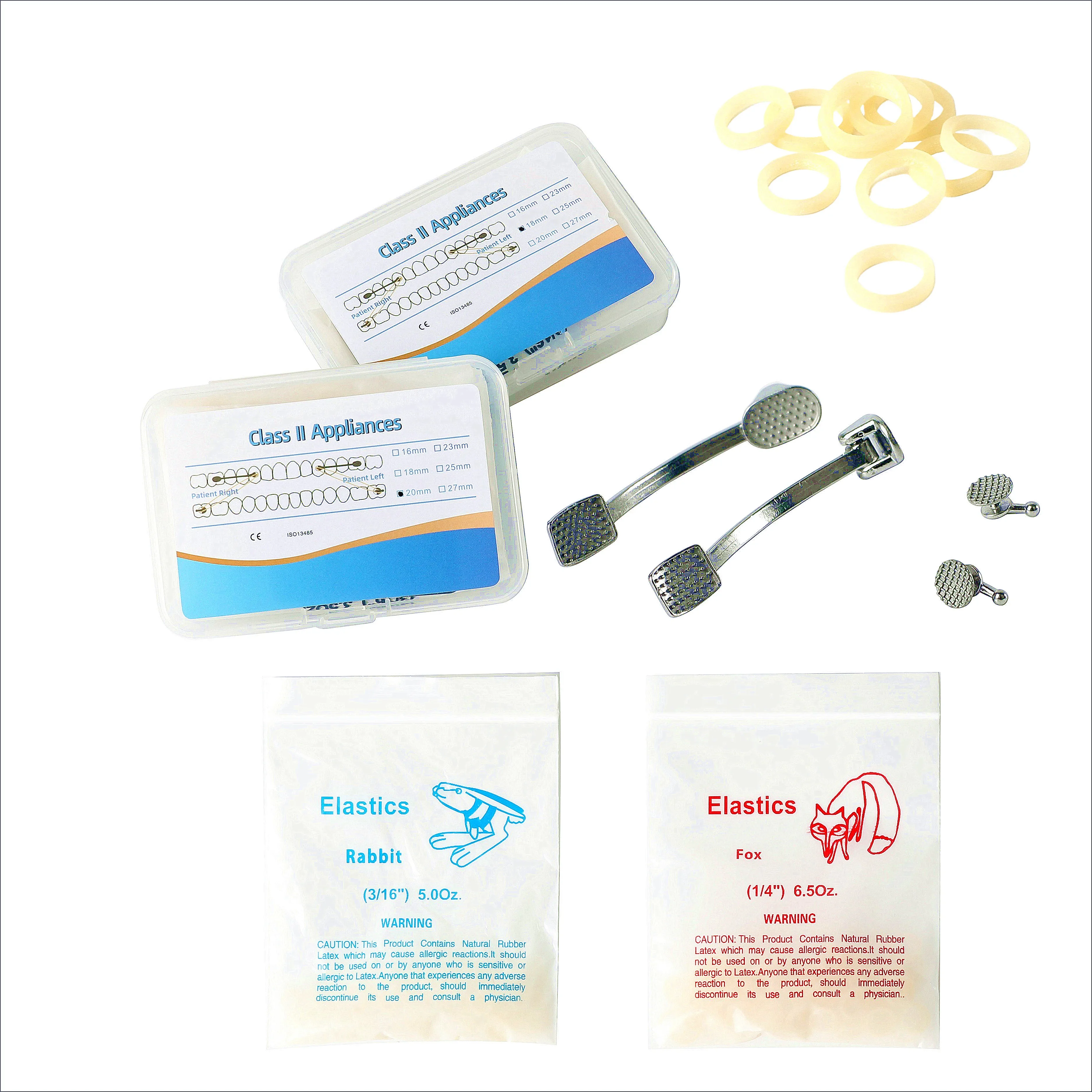 

Authentic Carriere Motion Class II Distalizer Appliance for Efficient Overjet Correction Treats Non-Compliant Malocclusion CE