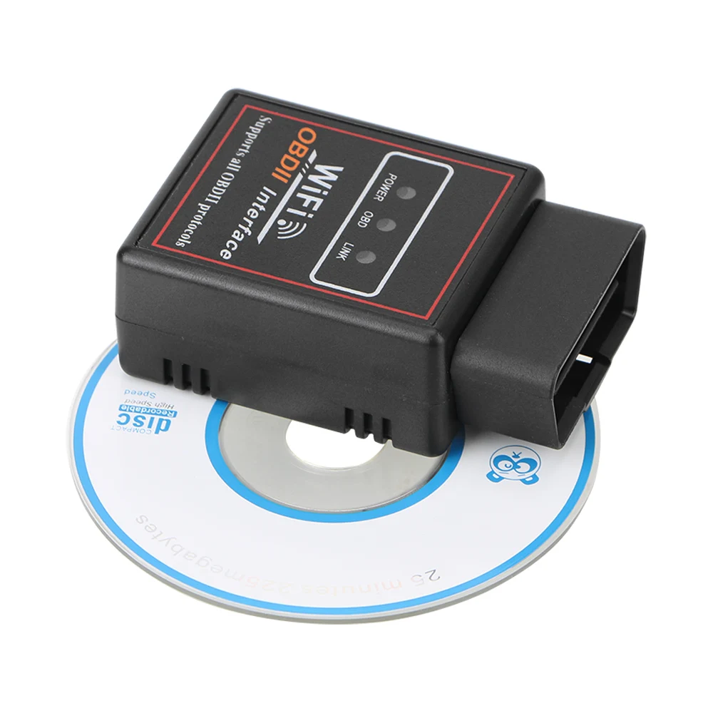 ELM 327 V2.1 OBD2 Code Reader for Android OBD2 Car Diagnostic Tool Scanner for IOS WIFI ELM327 OBDII Auto Diagnostic Tool