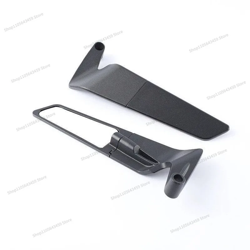 For Fixed Wing Motorcycle Rearview Mirror Invisible Wing Mirror Adjustable for KTM 200 250 390