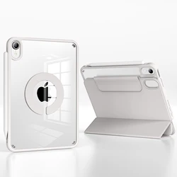 RBP For iPad Pro 11 13 inch Magnetic Case,For iPad Air 11 Air4/5 10.9 Mini6 10.2 9th 8th 7th Gen Rotate 360°Detachable Back Case