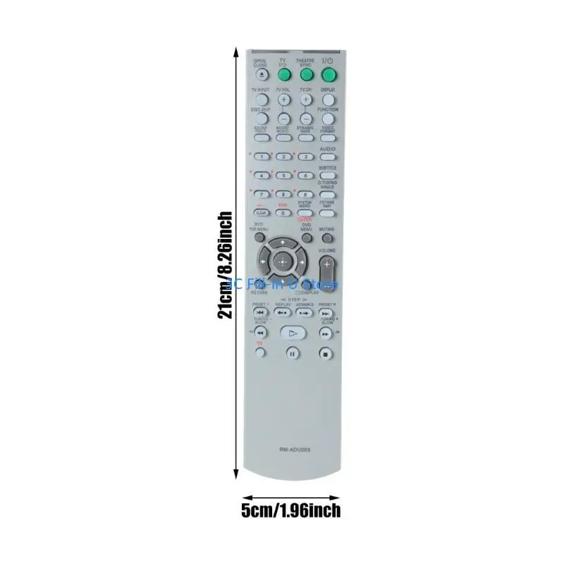 G8TA REMOTE CONTROL RM-ADU005 إصلاح مسرح HCD-DZ230 HCD-DZ530 المنزلي