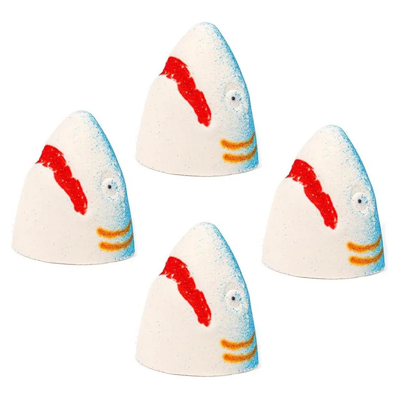 

4 шт., челюсти для ванны Bo-Mb, акула для ванны Bo-Mb, органические шарики для ванны, натуральная соляная шарик, органические натуральные ингредиенты, прочный акула-AT64