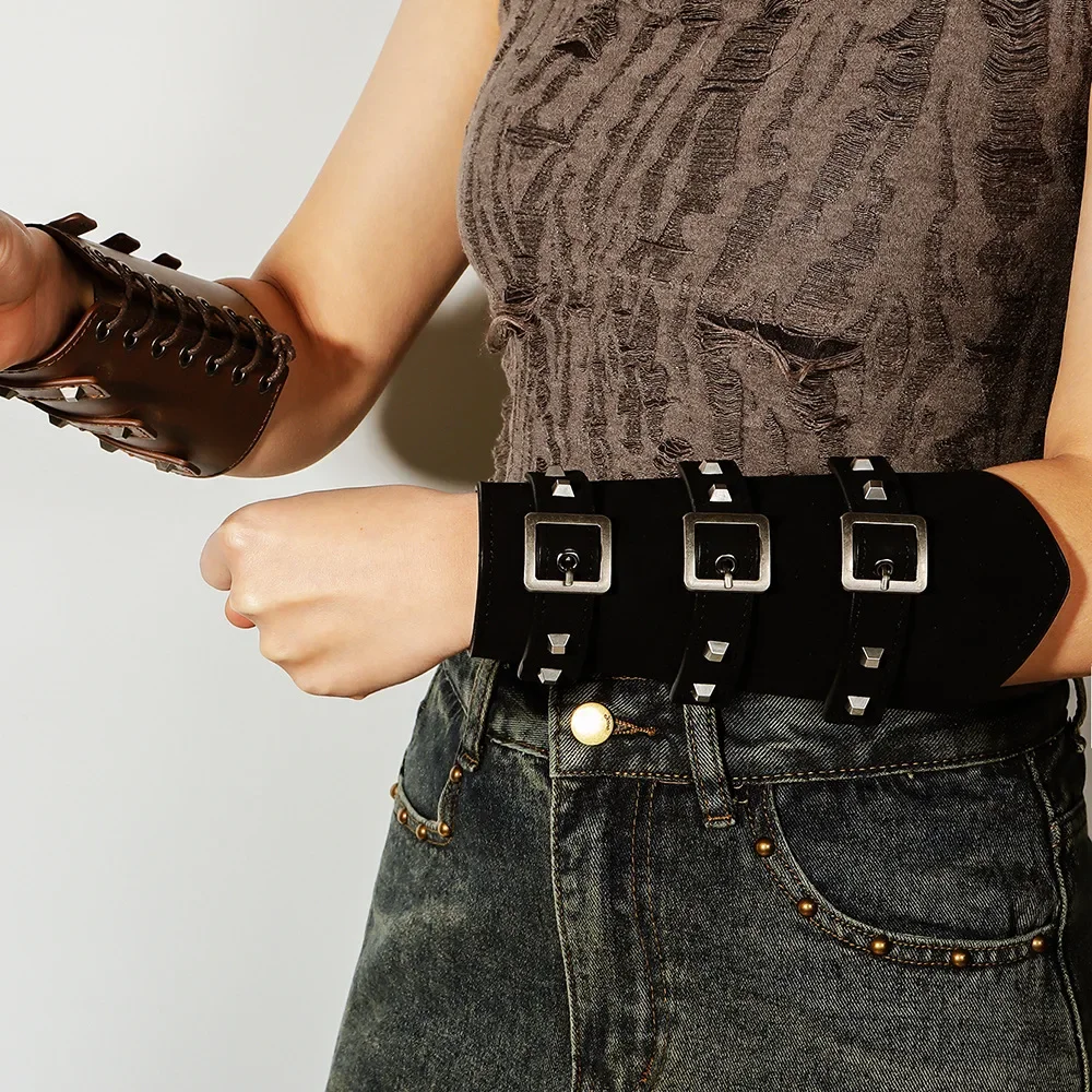 중세 레트로 양각 손목 밴드 소드 벨트, 나이트 숄더 패드 파우치, 바이킹 스타일 가드 코스튬, 헌터 세일러문 코스프레