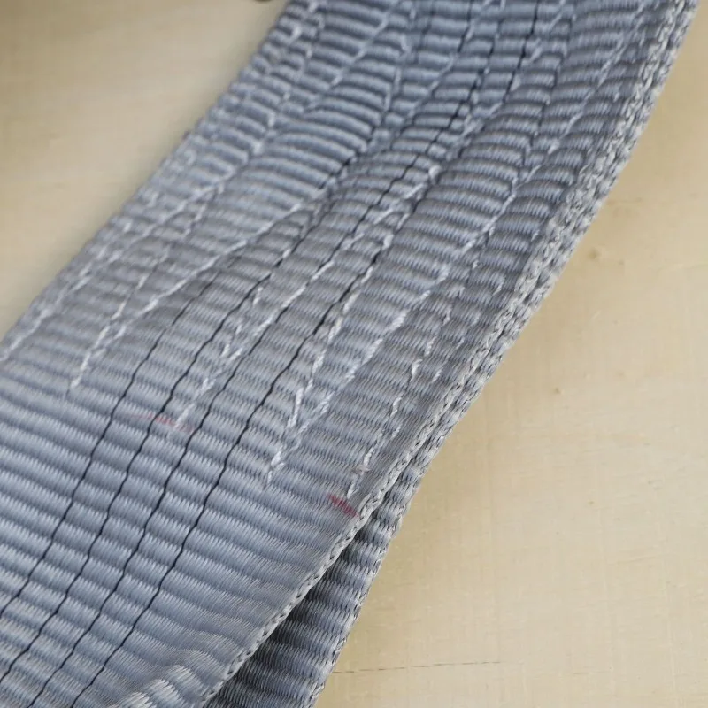 4T flat ring sling 100mm wide lifting industrial sling, high strength hoisting rope