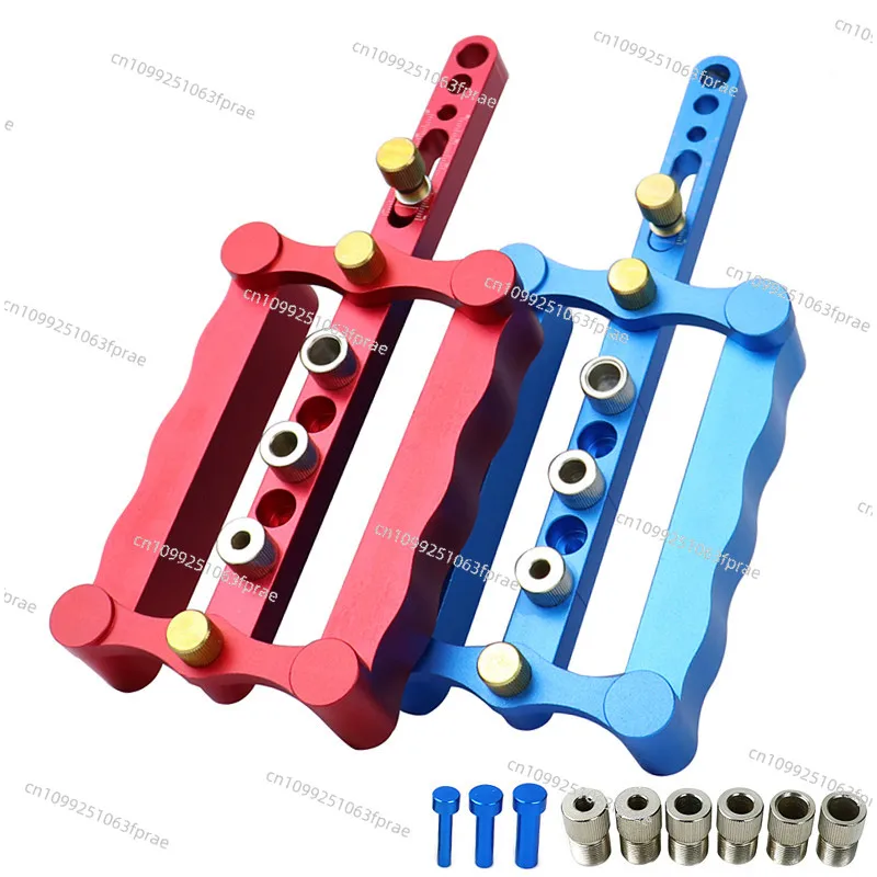 Woodworking punching vertical three-in-one straight hole opener log tenon/wooden pin/stick puzzle tool