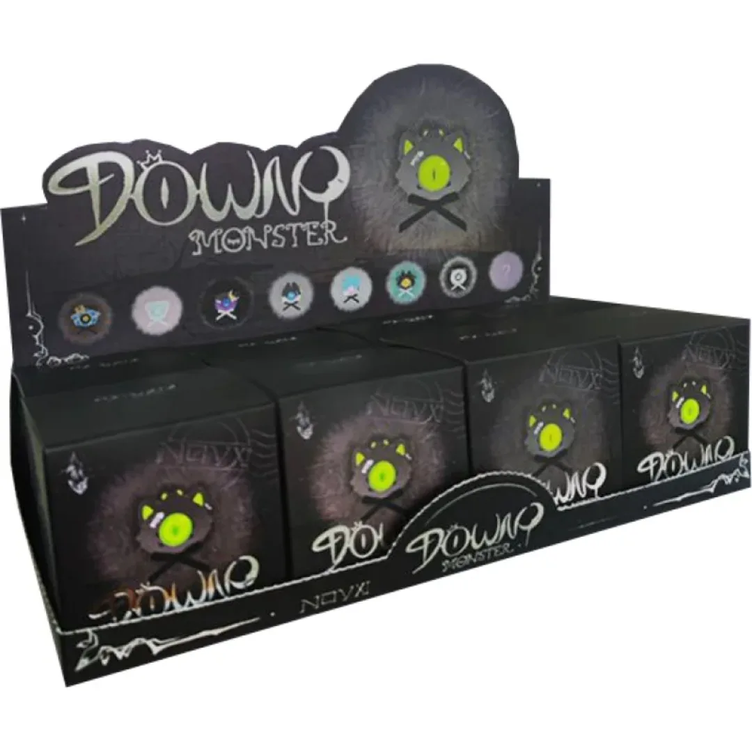 NOVXI DOWNY Little Monsters Series صندوق أعمى شخصية الحركة الأصلية نموذج كرتوني دمى هدايا مجموعة صندوق غامض دمية