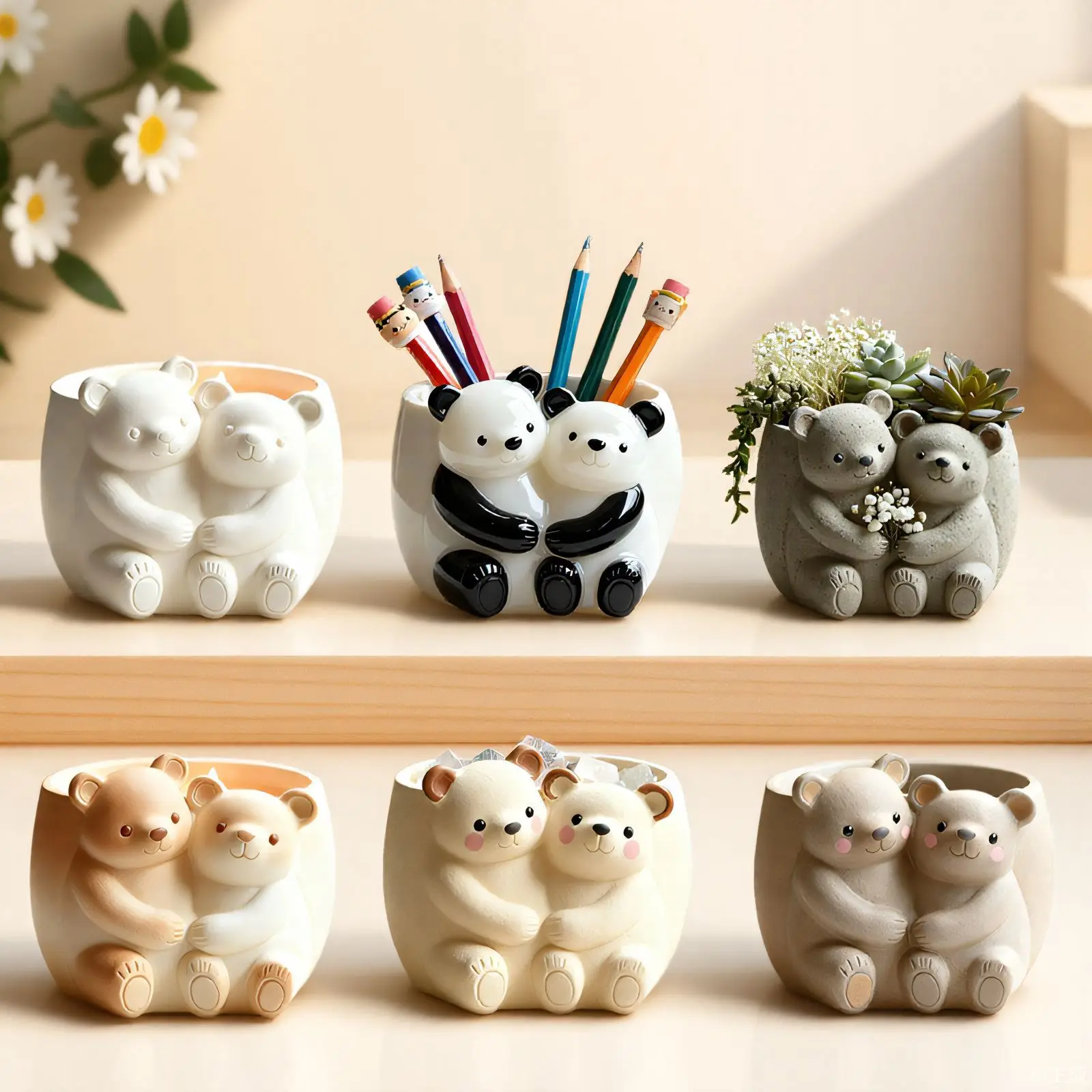 

Милый медведь, форма для свечи, сделай сам, сочное растение, цветочный горшок, силиконовая форма из смолы, пластырь, бетонный цветочный горшок, ваза, форма для домашнего декора