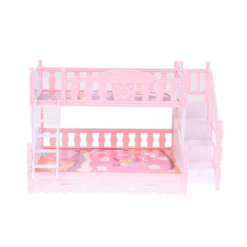 

Кукольный домик, миниатюрная имитация европейской принцессы, двуспальная кровать, кукольная мебель, игрушки