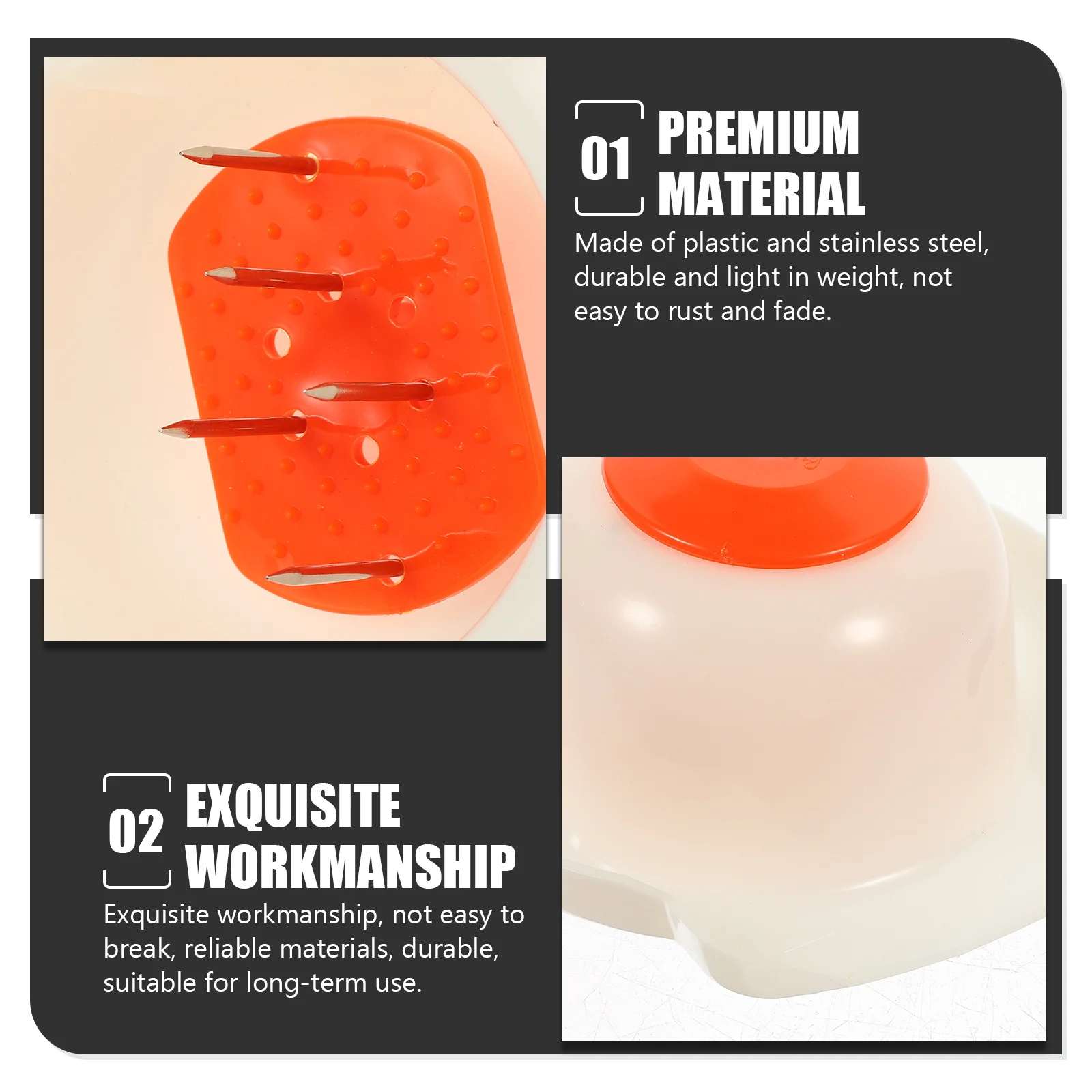 

3Pcs Vegetable Shredder Protective Cutter Kitchen Grater Hand Guard Multipurpose Food Safety Holder for Ginger Garlic Cheese