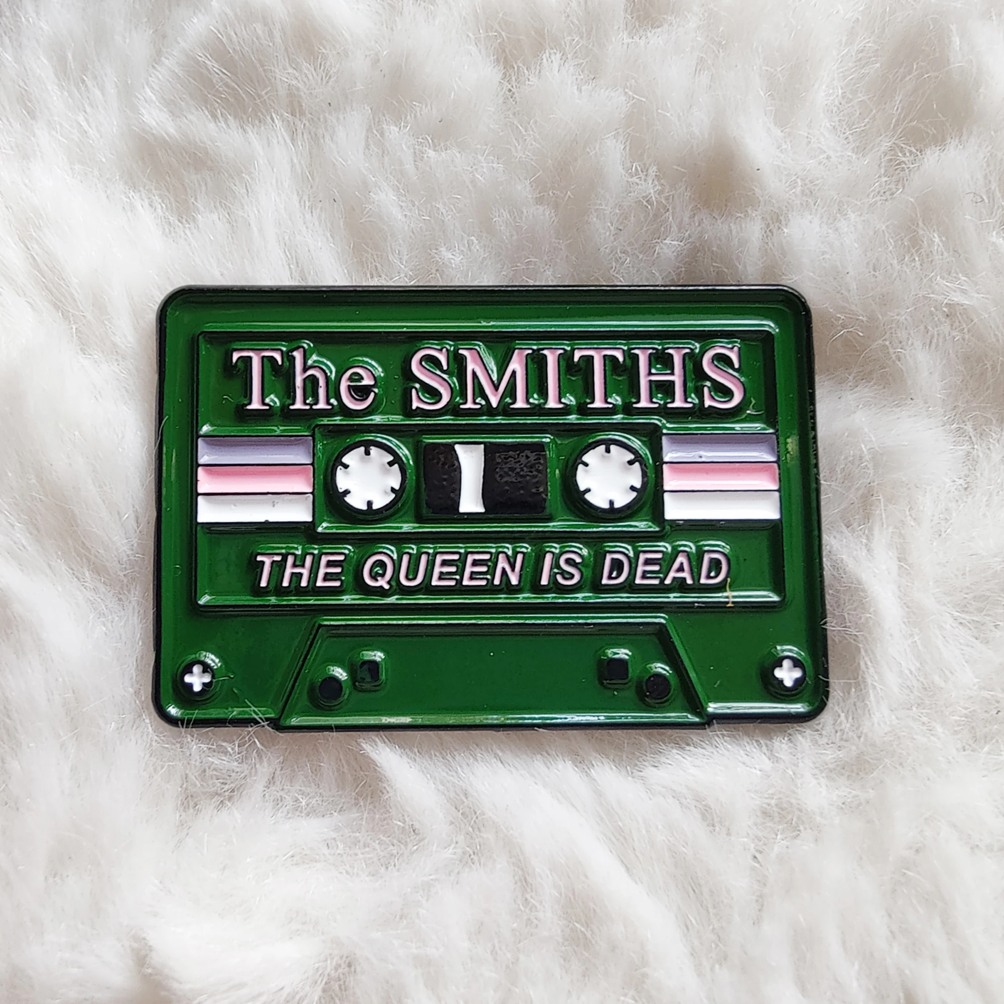 Эмалированная булавка The Smiths The Queen Is Dead, броши на лацкане, рок-группа, сумка, значок на лацкане, ювелирное изделие, подарок для детей, друзей