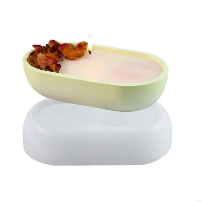 

Delicate Silicone Craft Mold for Round Striped Concrete Holders and Vases